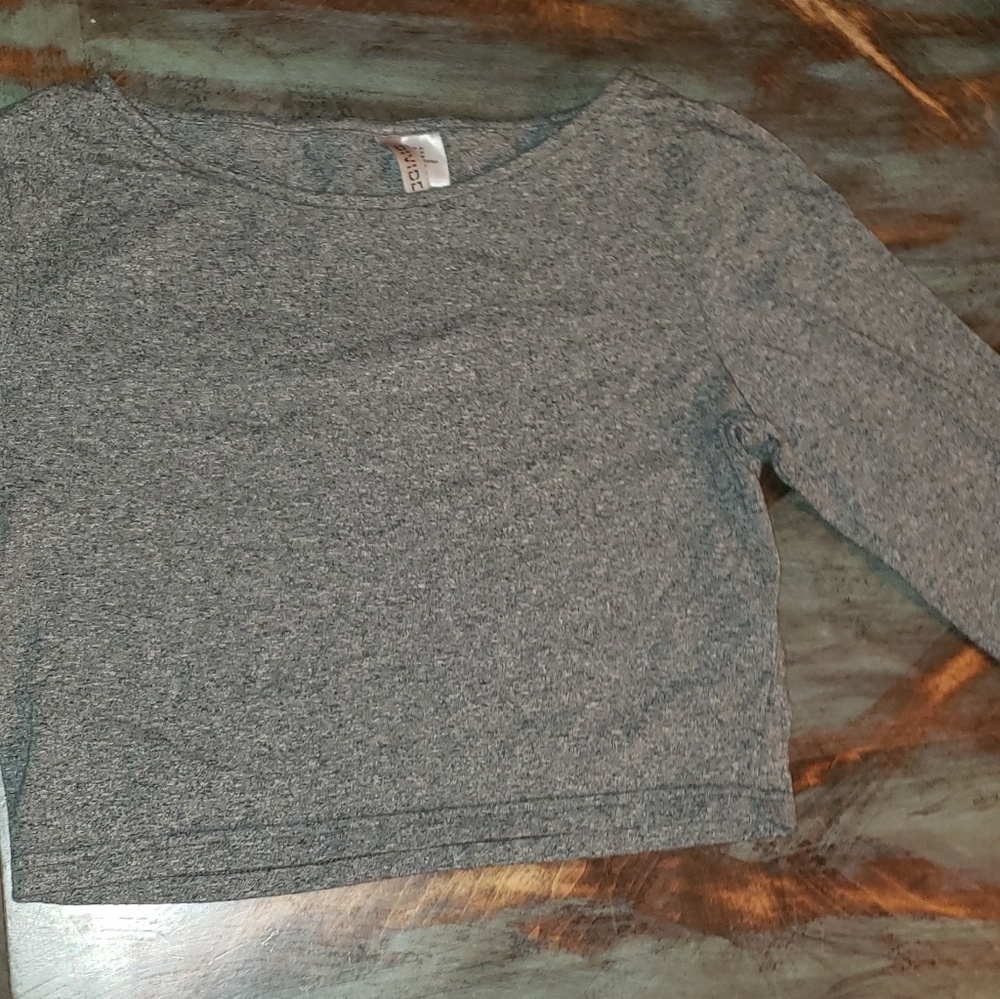 Divided h&m crop top
